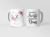 CANECA ALFABETO ROSAS MOTIVACIONAL - PACK950 - La Belle Arte e Personalizados