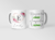 CANECA ALFABETO ROSAS MOTIVACIONAL - PACK950