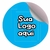 Etiquetas adesivas - 300 unidades com a sua logomarca