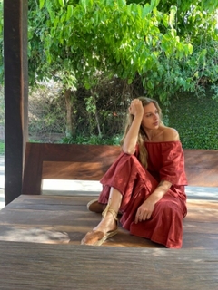 Vestido Castaña