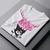 Camiseta de manga curta Harajuku feminina, camiseta anime japonesa, desenho anim - loja online