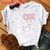 Camiseta de manga curta Harajuku feminina, camiseta anime japonesa, desenho anim na internet