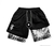 Homens e Mulheres Japonesas Anime Praia Shorts, Y2K Streetwear, Harajuku, Hip Ho - InstaDash