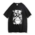 Camiseta de manga sem rosto homem de anime japonês sem rosto gráfico impresso - comprar online