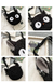 Bolsa de ombro de pelúcia cartoon para mulheres, bolsa crossbody kawaii, pequen na internet