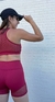 Conjunto Short Telinha Marsala - RB FITNESS
