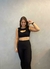 Conjunto Player Legging e Top Borboleta Preto - RB FITNESS