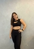 Conjunto Player Legging e Top Borboleta Preto