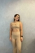 Conjunto Player Legging e Top Borboleta Capuccino