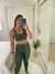 Conjunto Legging Básica Canelado Verde Oliva
