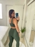 Conjunto Legging Básica Canelado Verde Oliva - comprar online