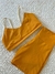 Conjunto Energy Short e Top Tangerina