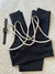 Conjunto Legging e Top Stripes Power Preto - comprar online