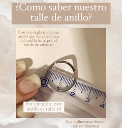 Anillo cadena - comprar online