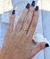 Anillo tipo cintillo