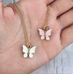 Collar mariposa