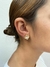 BRINCOS DE ZIRCÔNIA CRAVEJADO FOLHEADO A OURO 18K - comprar online