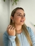 BRINCO GRANDE DE ARGOLA VAZADO FOLHEADO A OURO 18K E PRATA 925 - comprar online