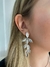 BRINCO GRANDE DE FOLHA CHIC IMPACTO FOLHEADO A OURO 18K E PRATA 925 - MAJU Folheados