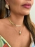 BRINCO CAJUZINHO CRAVEJADO DE ZIRCÔNIA FOLHEADO A OURO 18K E PRATA 925 - loja online