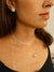 BRINCO DE FLOR CRAVEJADO DE ZIRCONIA LINNA FOLHEADO A OURO 18K E PRATA 925