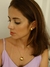 CONJUNTO DE BOLA MINIMALISTA LINNA FOLHEADO A OURO 18K - MAJU Folheados