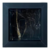 Nicho Papel Higiênico Simples Porcelanato Preto Dourado - comprar online