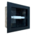 Nicho Papel Higiênico Simples Porcelanato Preto Dourado - loja online