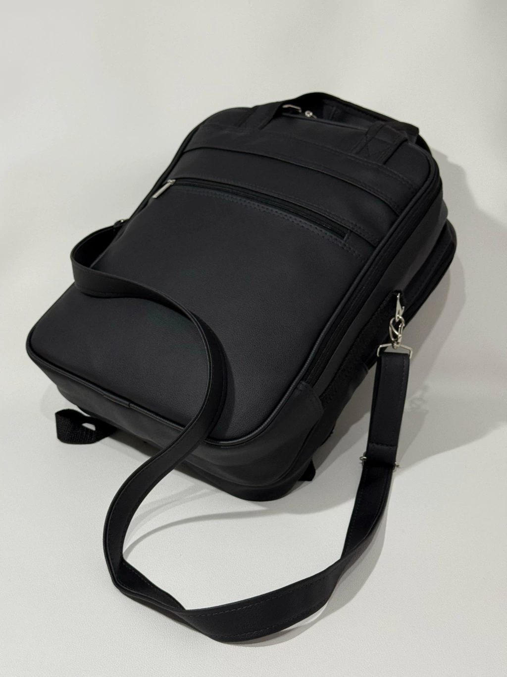 Mochila Executiva 3 em 1 Cor:Preta + BRINDE