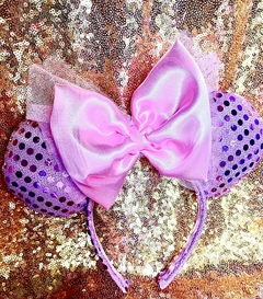 Imagen de Vincha diadema estilo orejas Minnie (varios personajes, Moana, Tinkerbell, Cenicienta, Blancanieves, Campanita, Aurora, Stich)