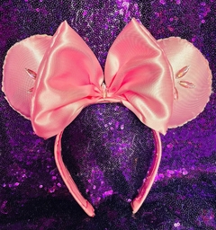 Vincha diadema estilo orejas Minnie (varios personajes, Moana, Tinkerbell, Cenicienta, Blancanieves, Campanita, Aurora, Stich) - tienda online