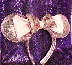 Vincha diadema estilo orejas Minnie (varios personajes, Moana, Tinkerbell, Cenicienta, Blancanieves, Campanita, Aurora, Stich) en internet