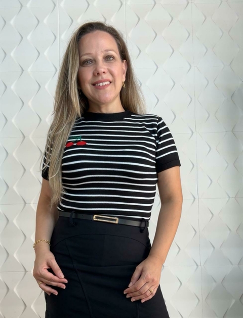 BLUSA CEREJA
