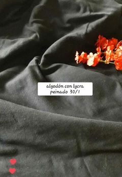 VTELAS- Algodón con lycra liso. VP Mayor $ 4567/m en internet