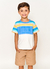 Camiseta Infantil Menino Estampa Skateboard - Off White - comprar online