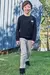 Conjunto de Blusão e Calça Comfy em Moletom sem Pelúcia 81299 LucBoo