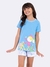 Pijama Manga Curta Infantil Turma da Bia Bike - comprar online