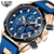 Imagem do LIGE - Relógio Luxo Masculino Silicone Sport Watch Quartzo