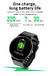 LIGE - Smartwatch Relógio Inteligente, Tela Sensível Ao Toque, Esportivo IP67 Impermeável Android, iOS Smartwatch