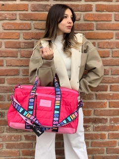 BOLSO VIETNAM PUFFER FUCSIA - comprar online