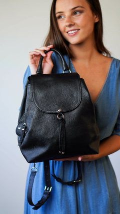 MOCHILA RAMIRA DE CUERO - Marijo