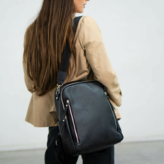 MOCHILA OSLO SINTETICA NEGRA