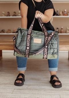 BOLSO VIETNAM PUFFER PLATEADO - tienda online