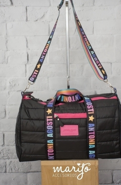 BOLSO VIETNAM PUFFER NEGRO