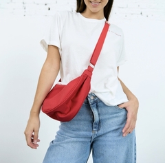 BANDOLERA TORI DE LONA ROJA