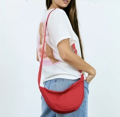 BANDOLERA TORI DE LONA ROJA - tienda online