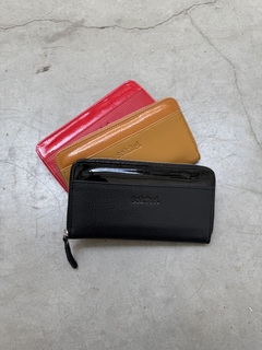BILLETERA TEXAS CUERO ROJO