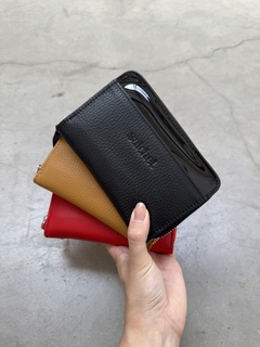 BILLETERA DETROIT CUERO ROJO - comprar online