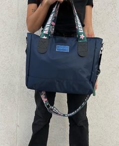 BOLSO TEXAS IMPERMEABLE AZUL