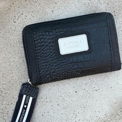 BILLETERA XL CUERO NEGRA - Marijo
